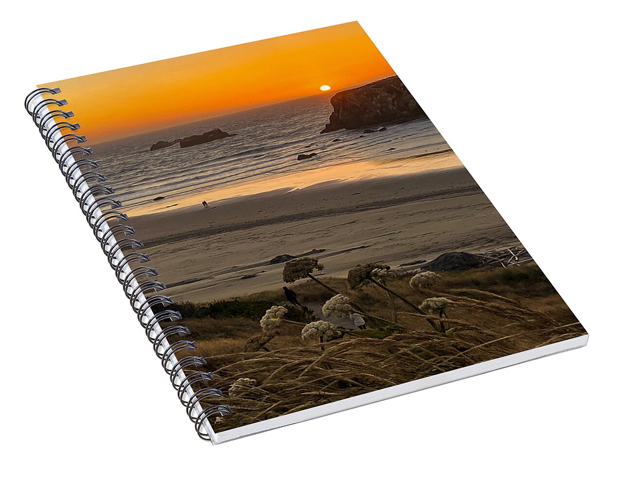 Sunset 4 - Spiral Notebook