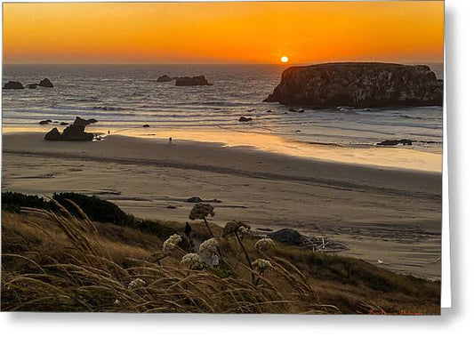 Sunset 4 - Greeting Card