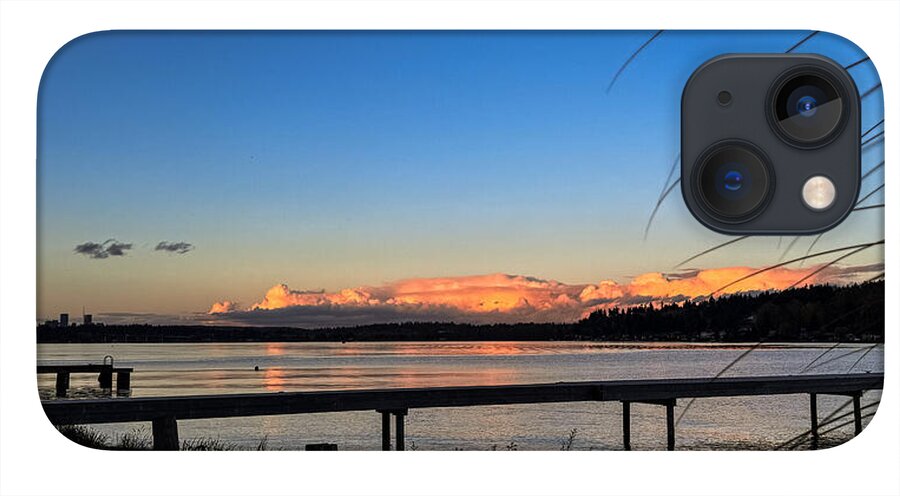 Sunset at the lake - Phone Case