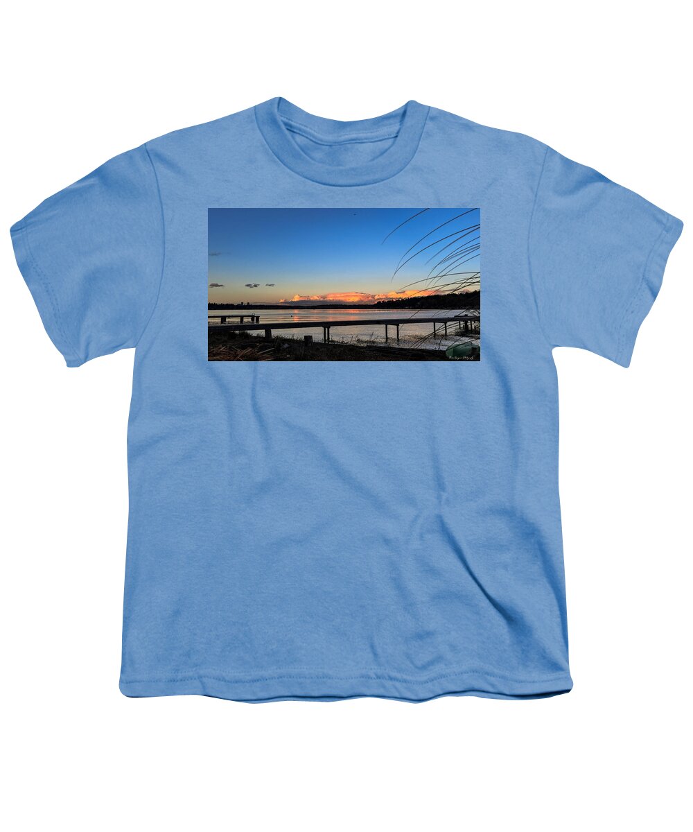 Sunset at the lake - Youth T-Shirt