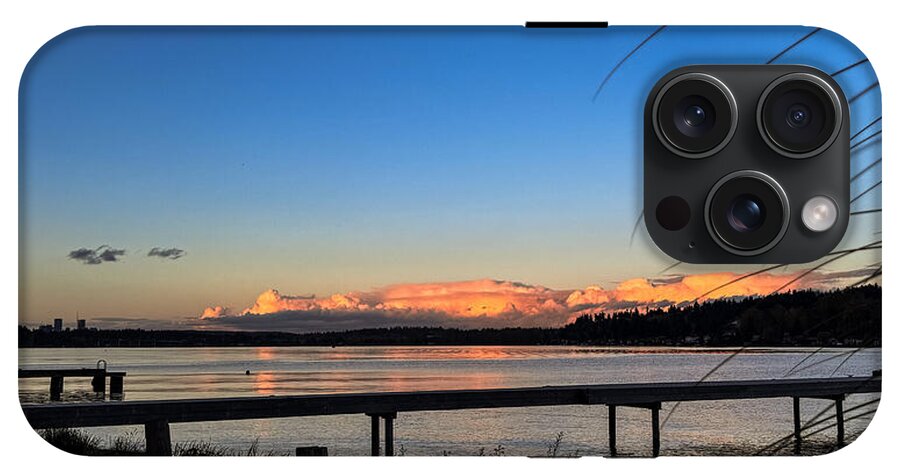 Sunset at the lake - Phone Case