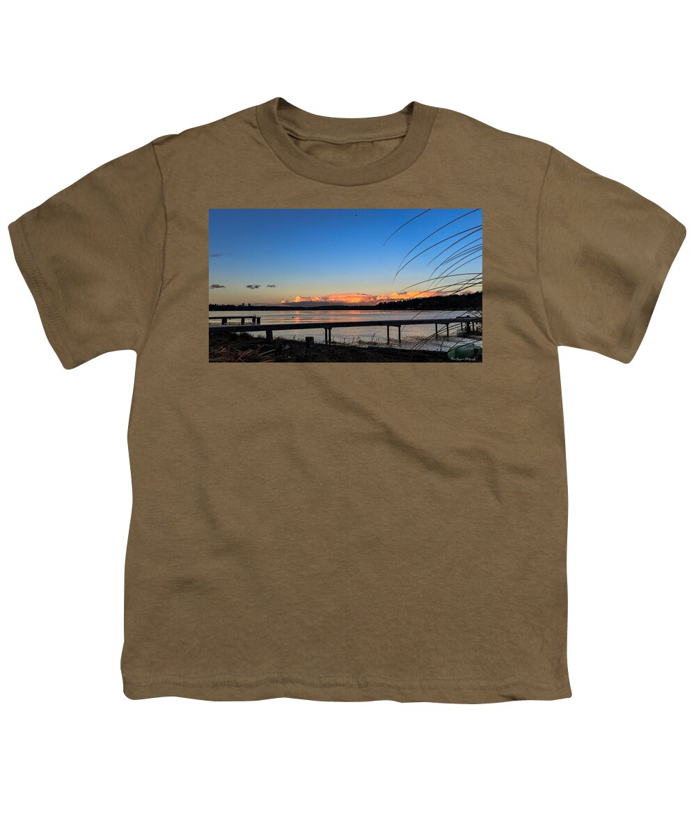 Sunset at the lake - Youth T-Shirt