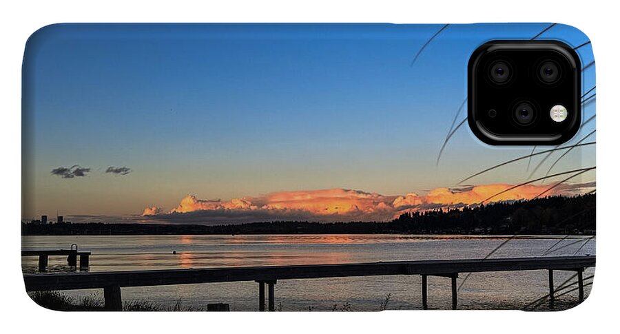 Sunset at the lake - Phone Case