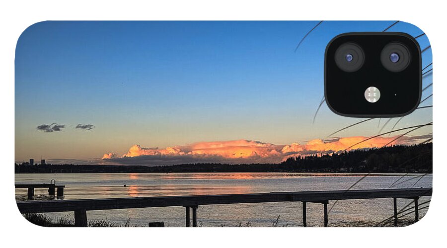 Sunset at the lake - Phone Case