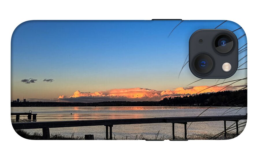 Sunset at the lake - Phone Case