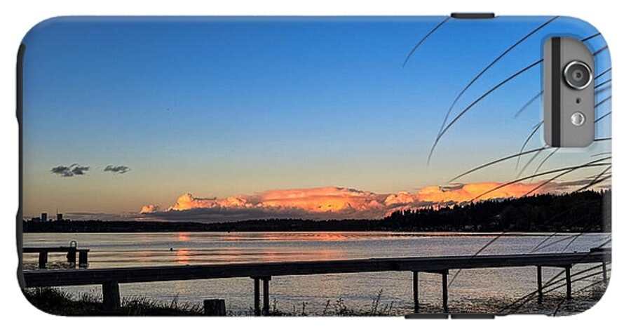 Sunset at the lake - Phone Case