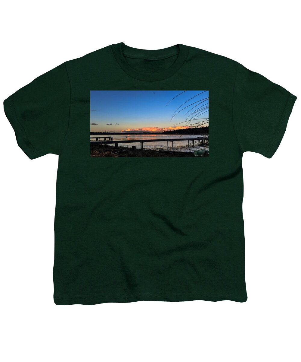 Sunset at the lake - Youth T-Shirt