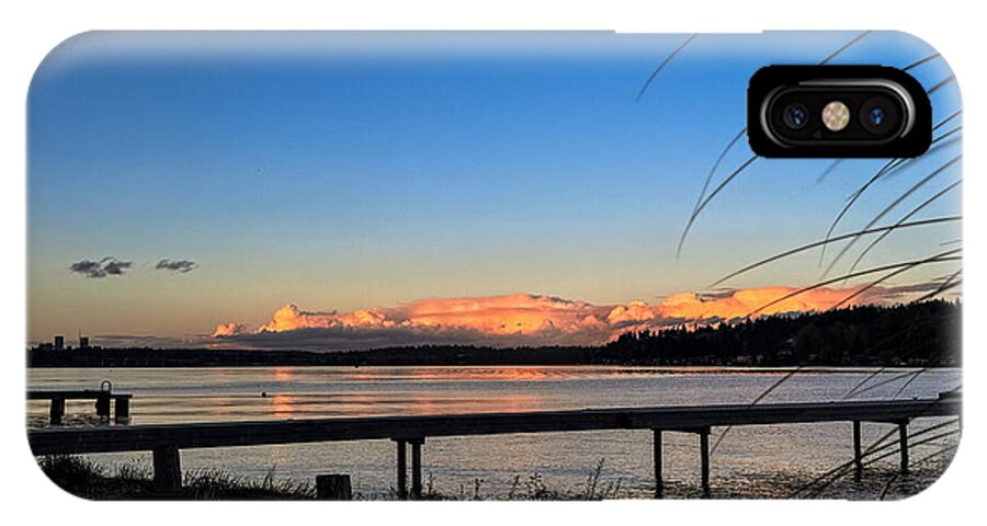 Sunset at the lake - Phone Case