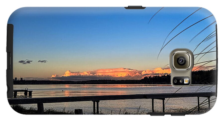 Sunset at the lake - Phone Case