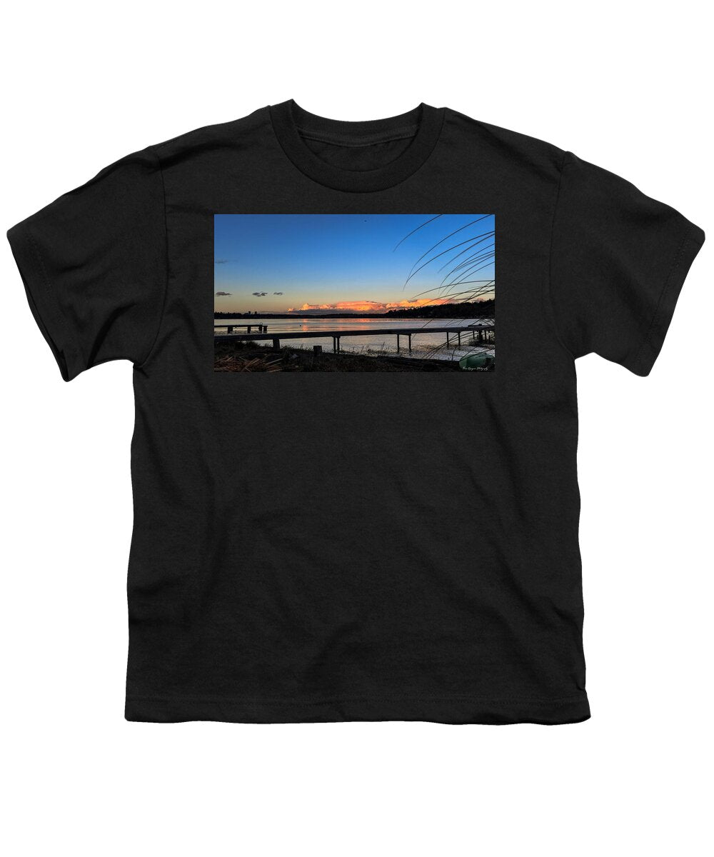 Sunset at the lake - Youth T-Shirt