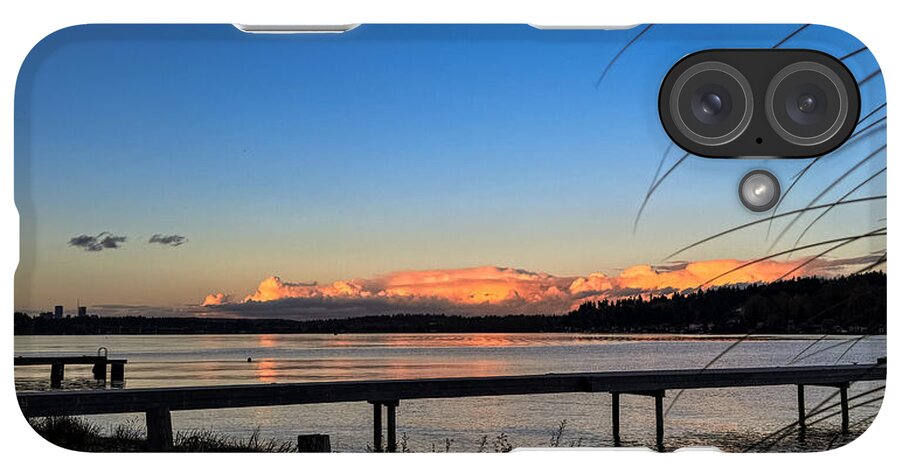 Sunset at the lake - Phone Case