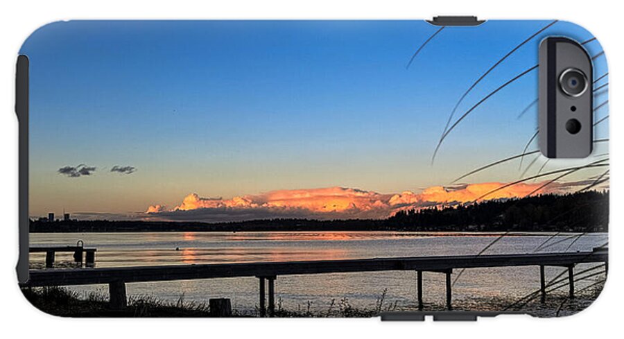 Sunset at the lake - Phone Case
