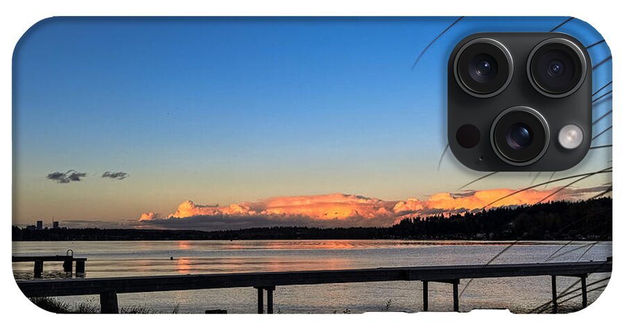 Sunset at the lake - Phone Case