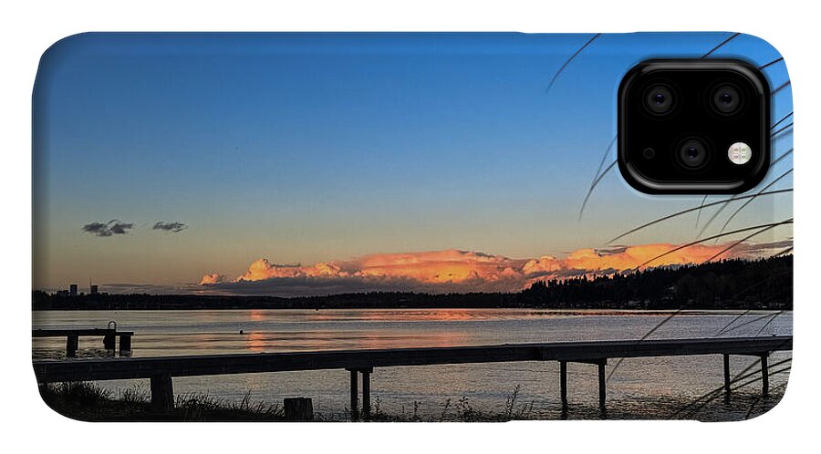 Sunset at the lake - Phone Case