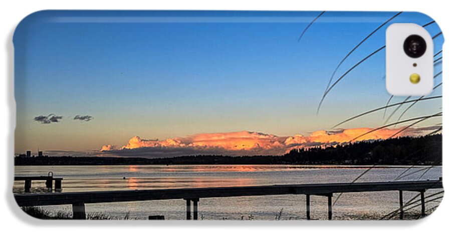 Sunset at the lake - Phone Case