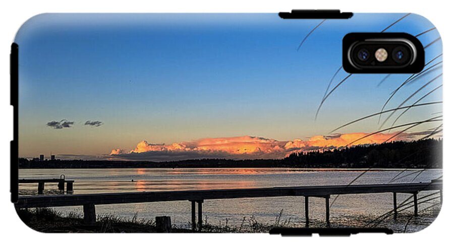Sunset at the lake - Phone Case