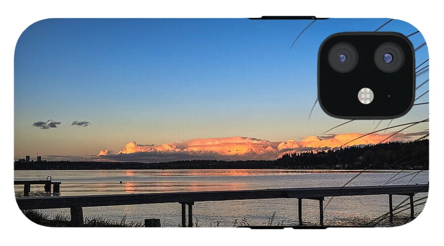 Sunset at the lake - Phone Case