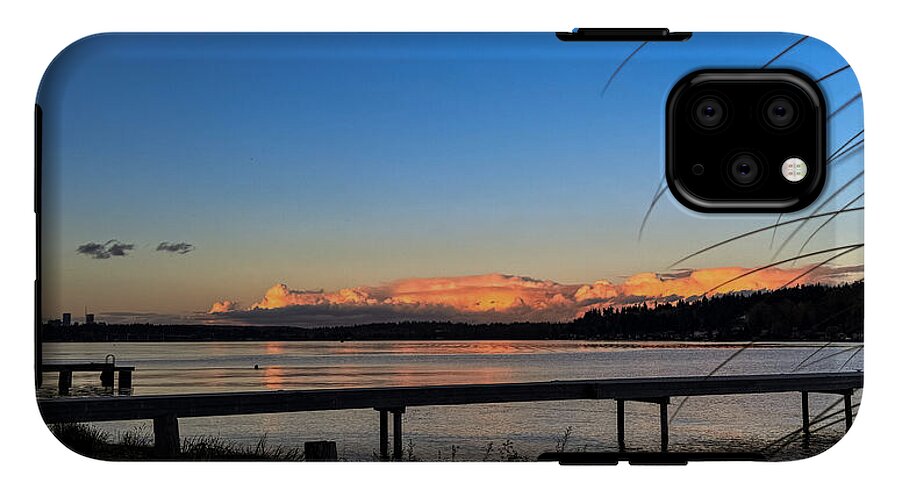 Sunset at the lake - Phone Case