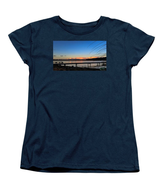 Sunset at the lake - Women's T-Shirt (Standard Fit)