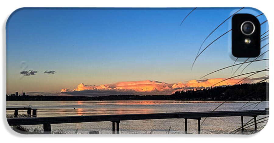 Sunset at the lake - Phone Case