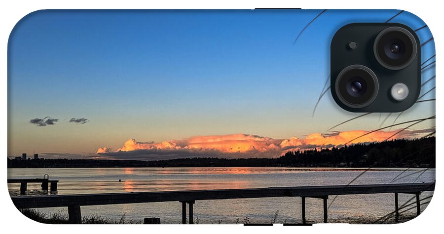 Sunset at the lake - Phone Case