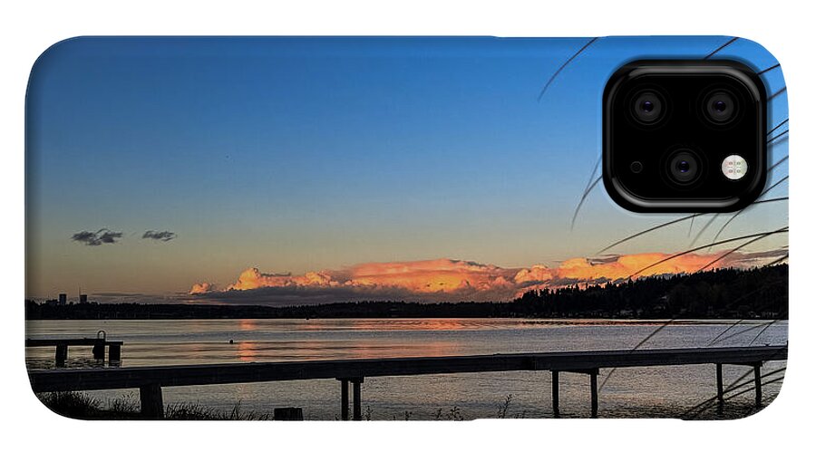 Sunset at the lake - Phone Case