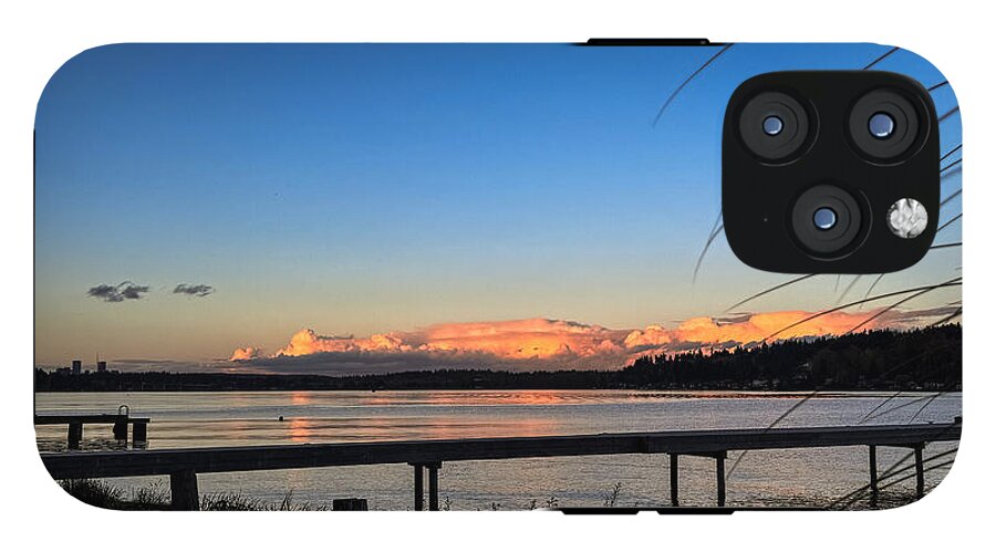 Sunset at the lake - Phone Case