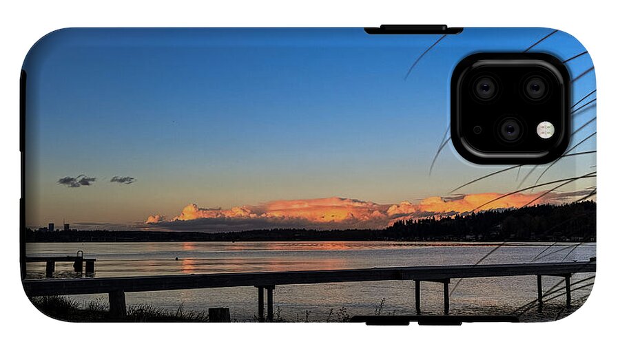 Sunset at the lake - Phone Case