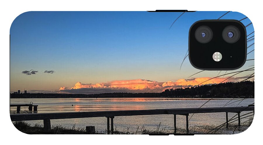 Sunset at the lake - Phone Case