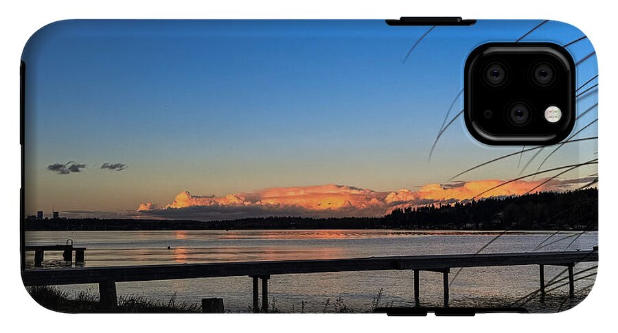 Sunset at the lake - Phone Case