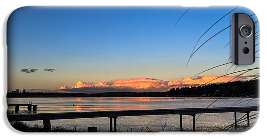 Sunset at the lake - Phone Case