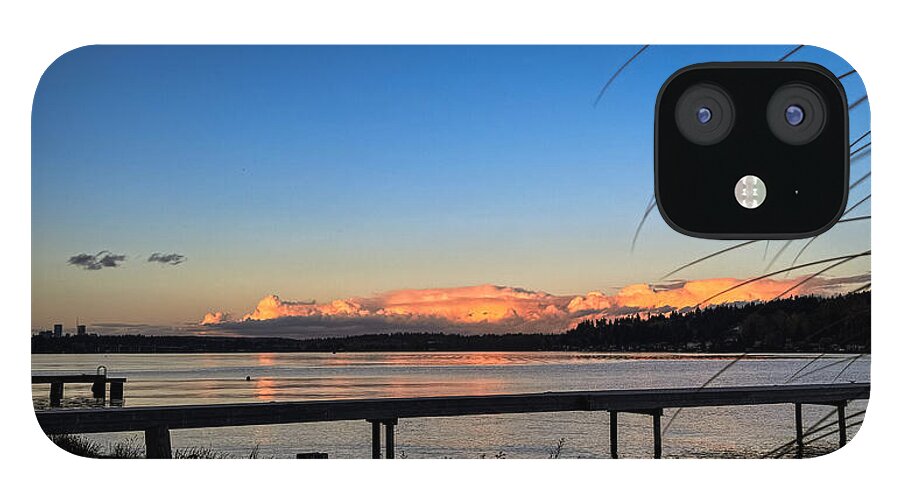 Sunset at the lake - Phone Case