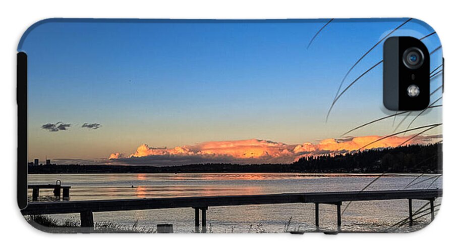Sunset at the lake - Phone Case