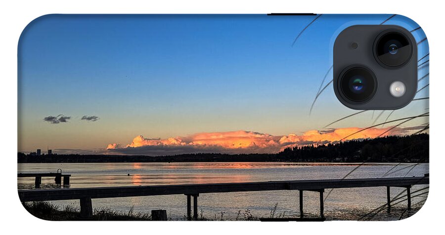 Sunset at the lake - Phone Case