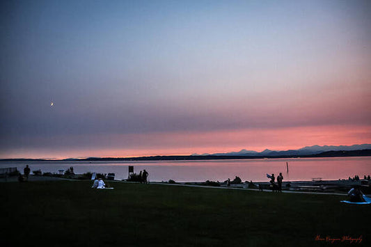 Sunset late summer  - Art Print