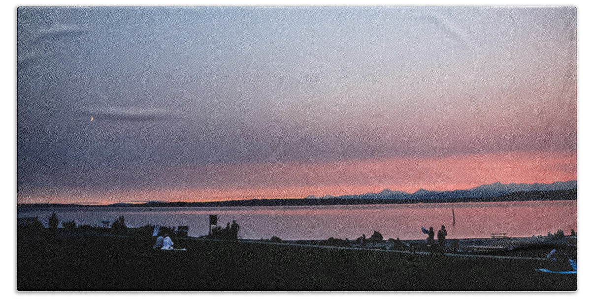Sunset late summer  - Beach Towel