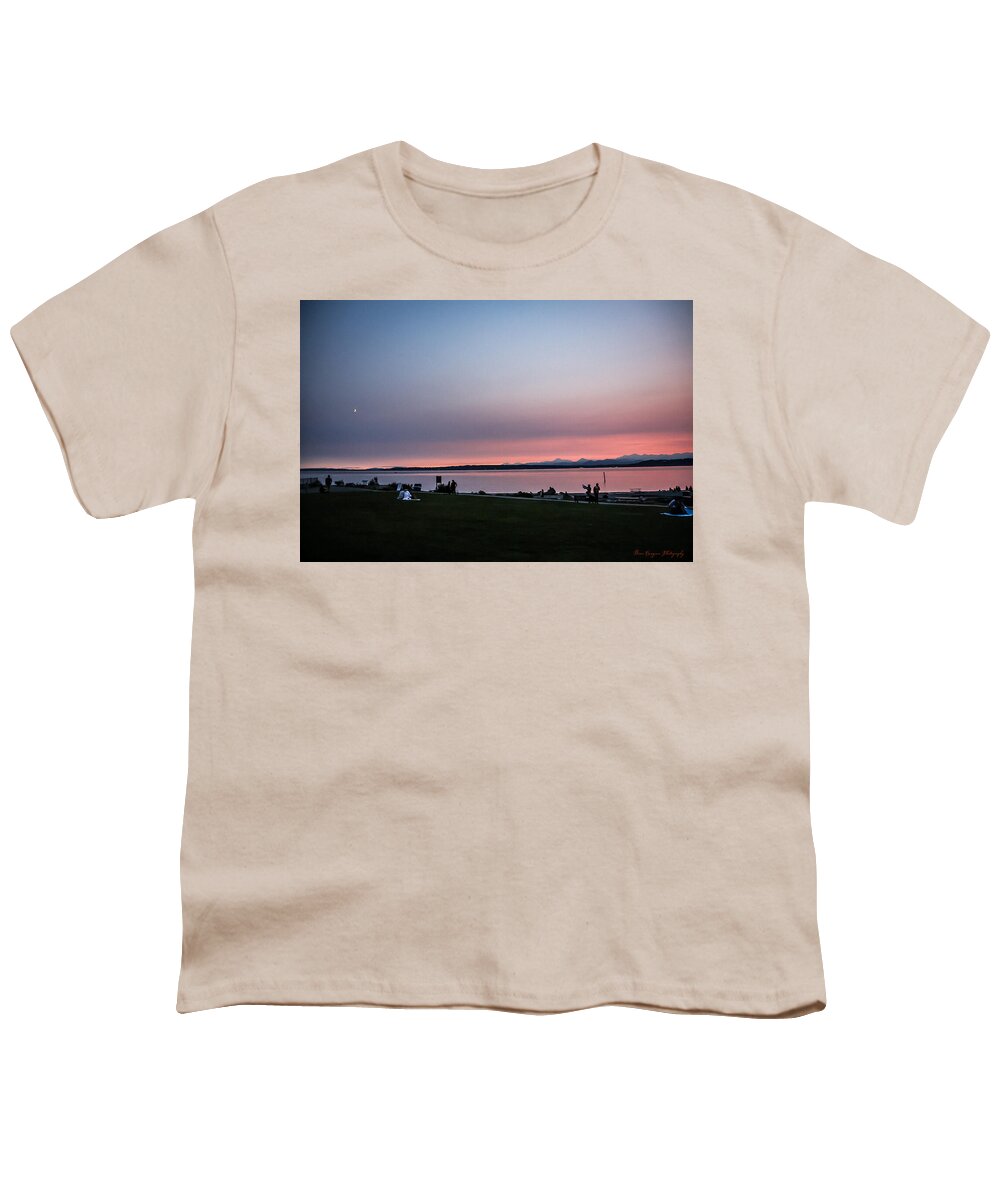 Sunset late summer  - Youth T-Shirt