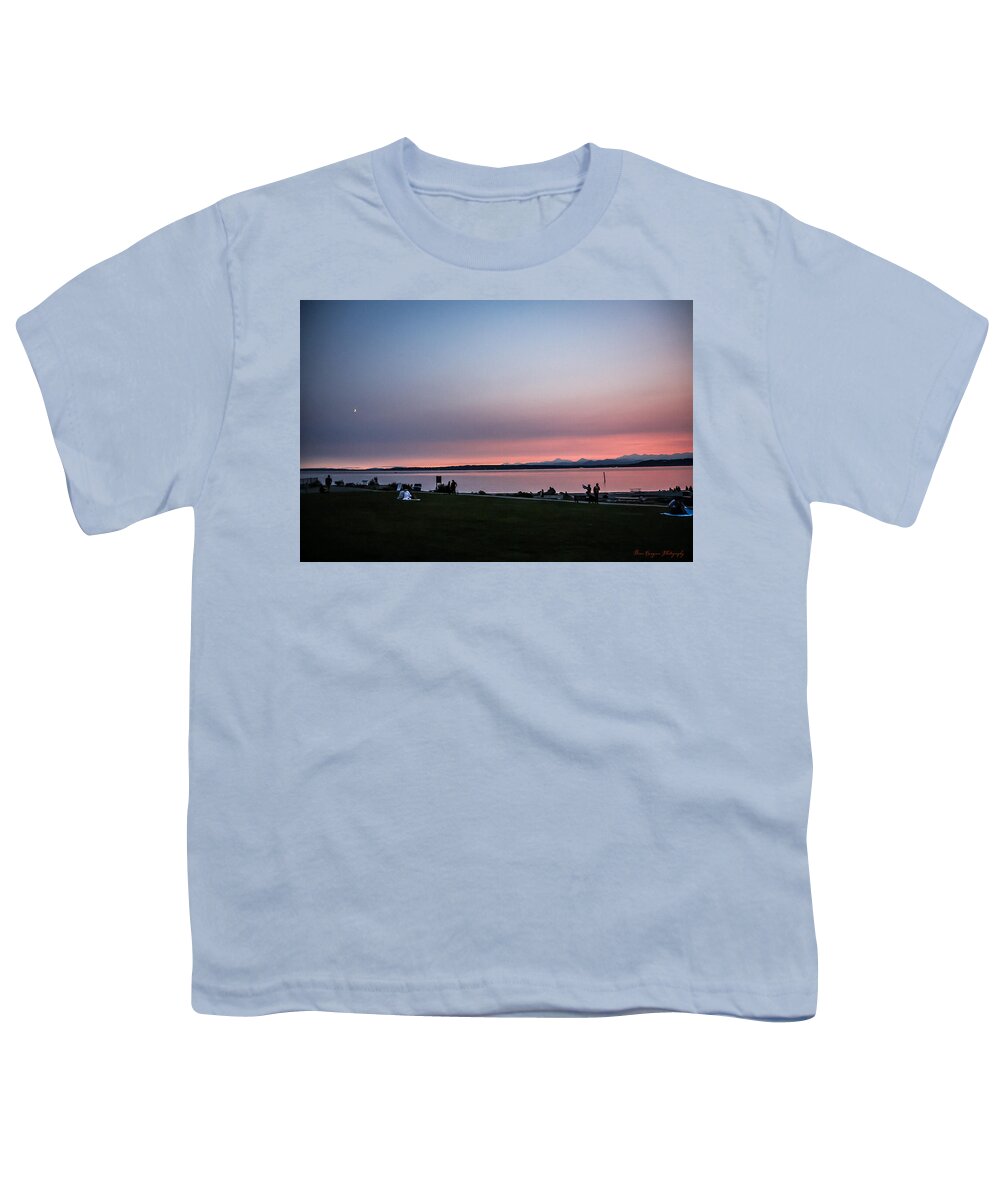 Sunset late summer  - Youth T-Shirt