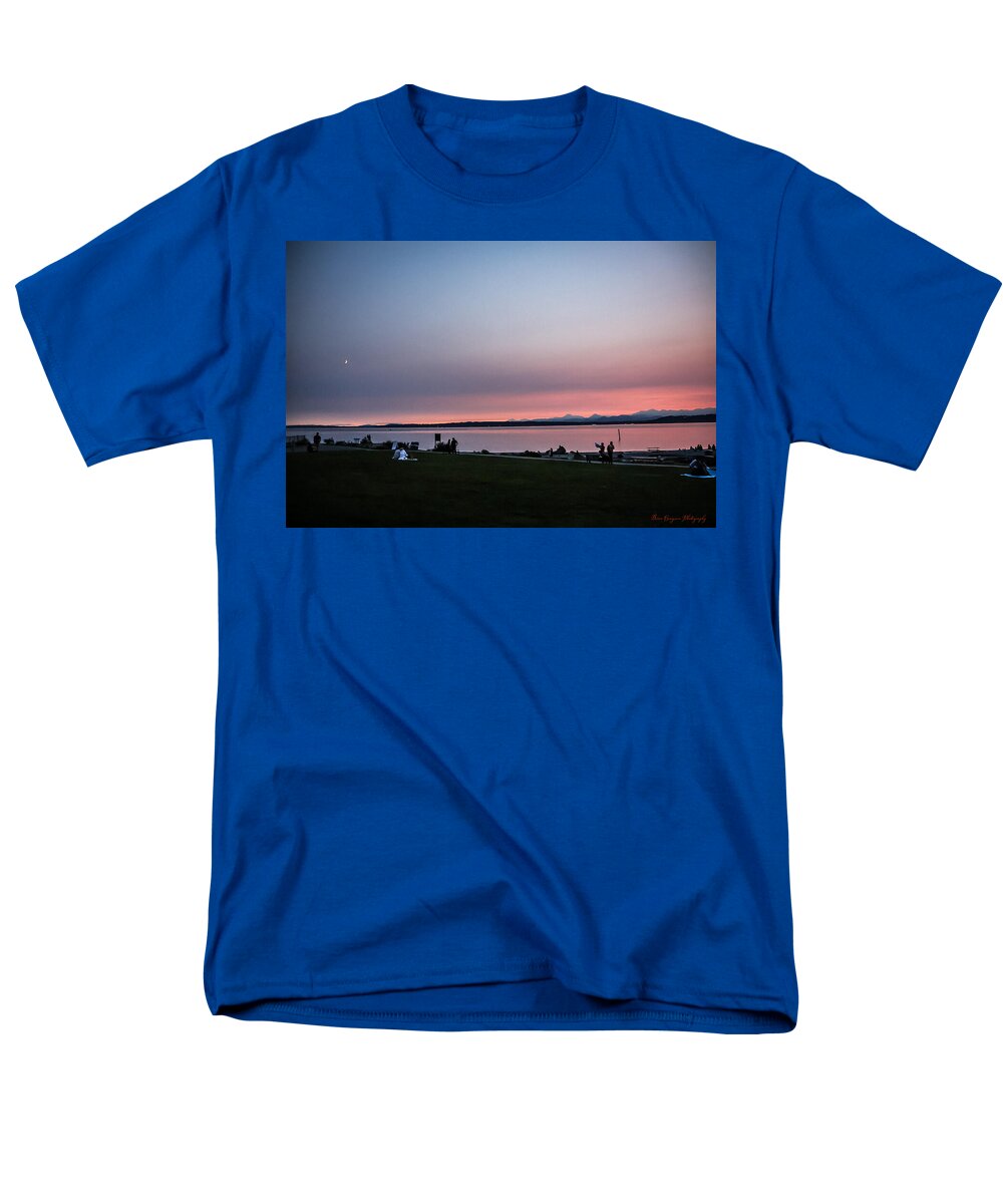 Sunset late summer  - Men's T-Shirt  (Regular Fit)