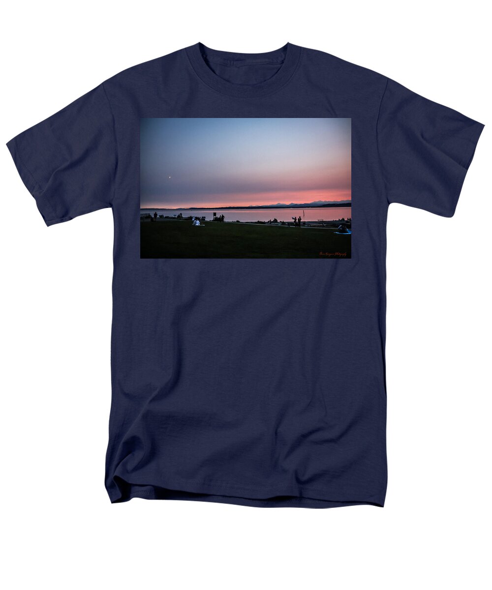 Sunset late summer  - Men's T-Shirt  (Regular Fit)