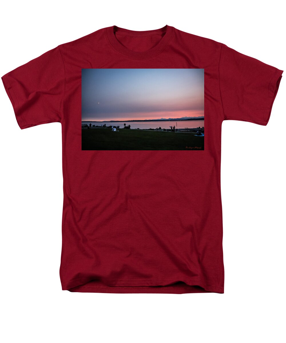 Sunset late summer  - Men's T-Shirt  (Regular Fit)