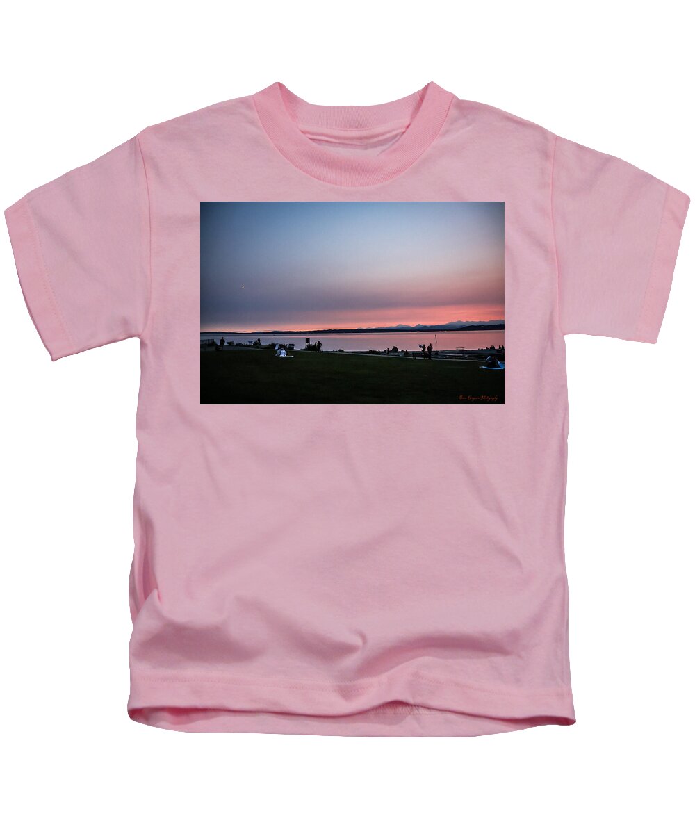 Sunset late summer  - Kids T-Shirt