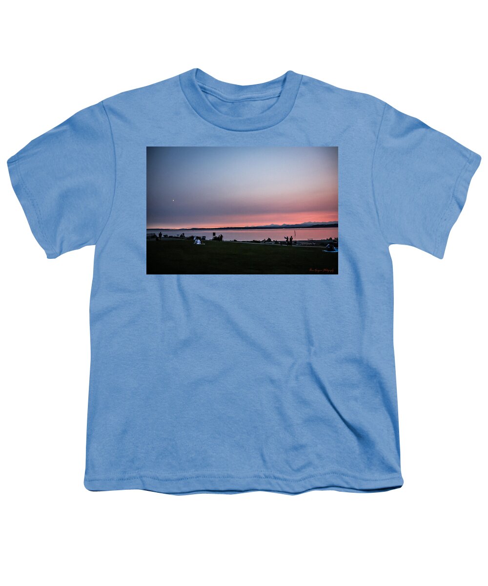 Sunset late summer  - Youth T-Shirt