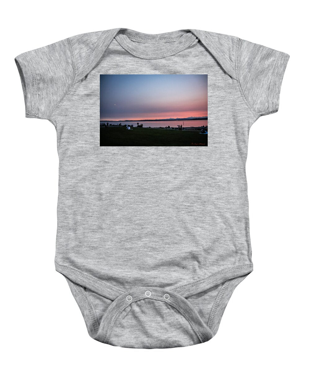 Sunset late summer  - Baby Onesie