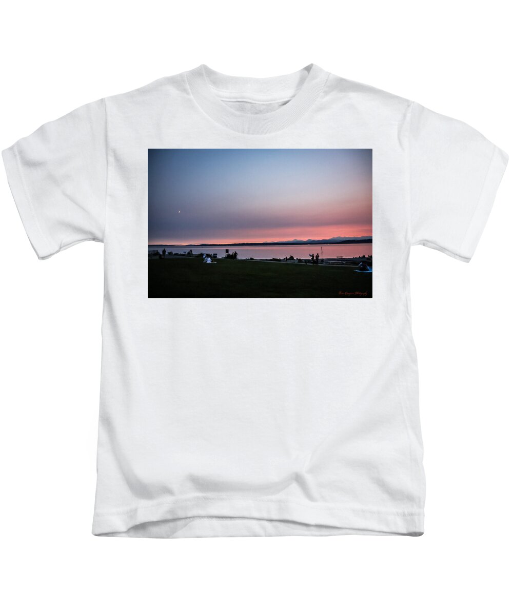 Sunset late summer  - Kids T-Shirt