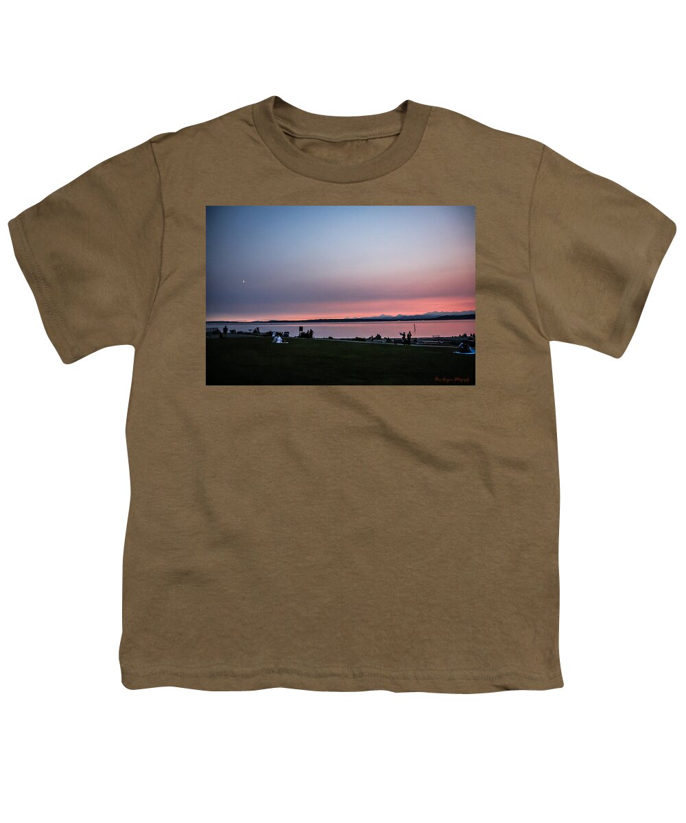 Sunset late summer  - Youth T-Shirt