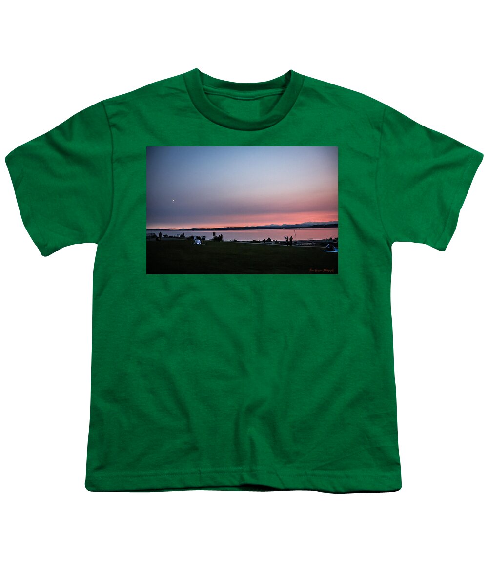Sunset late summer  - Youth T-Shirt