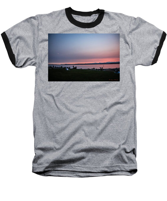 Sunset late summer  - Baseball T-Shirt