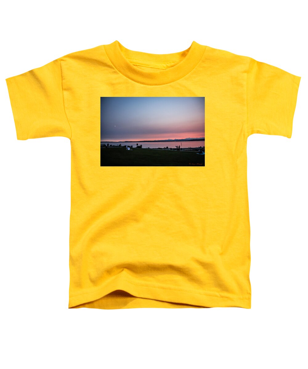 Sunset late summer  - Toddler T-Shirt