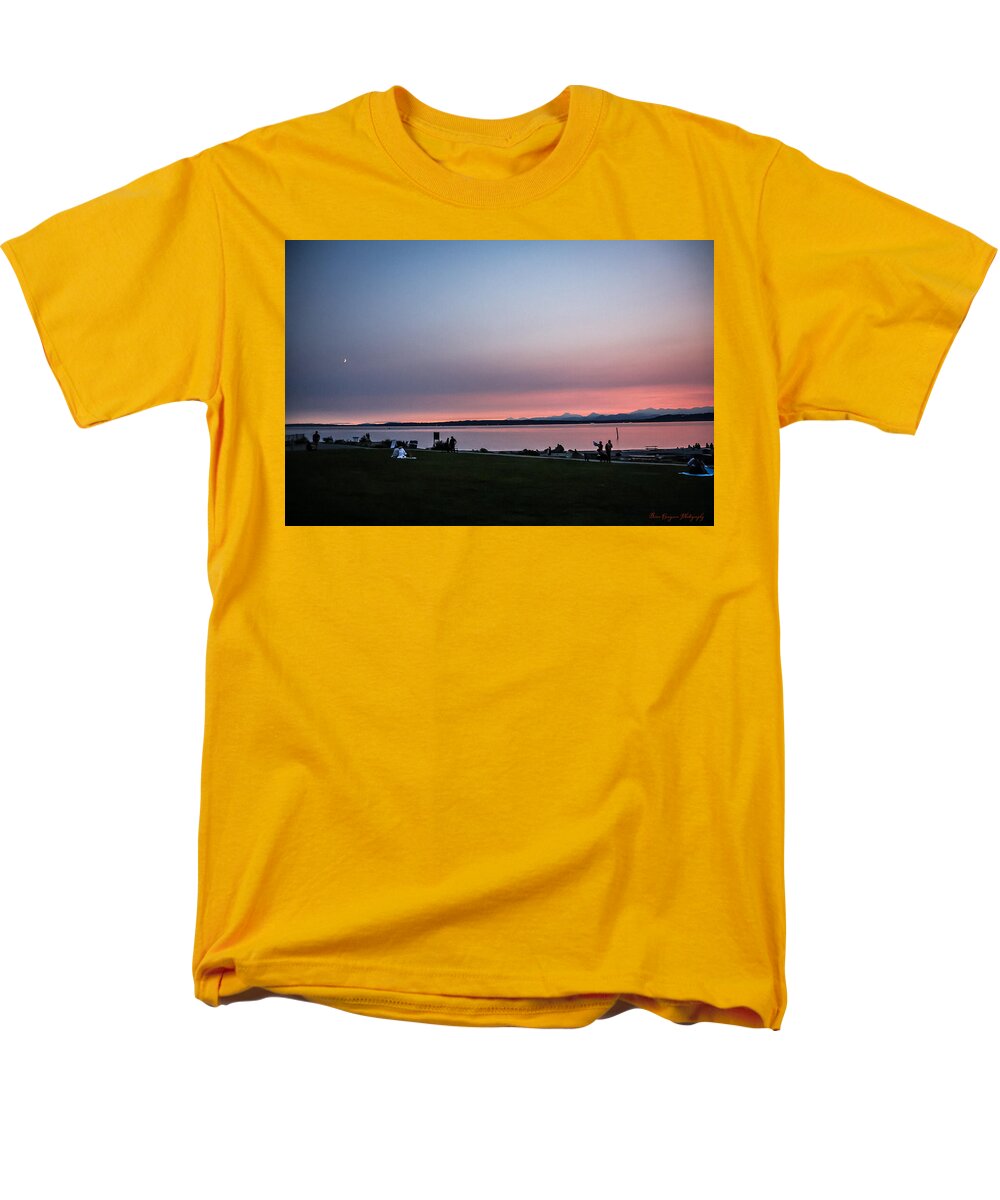 Sunset late summer  - Men's T-Shirt  (Regular Fit)